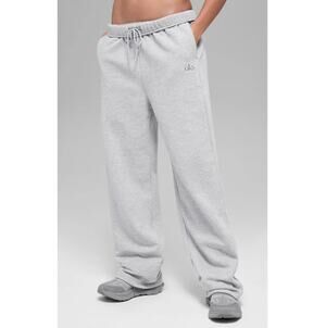 Alo Yoga Women's Heather Gray Accolade Straight Leg Sweatpant Size XS
